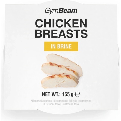 GymBeam Kuřecí prsa ve vlastní šťávě 12 x 155 g – Hledejceny.cz
