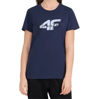 4F Tshirt F3488 tmavomodré
