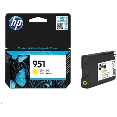 HP 951 originální inkoustová kazeta žlutá CN052AE – Hledejceny.cz