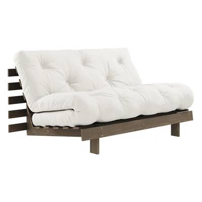 Karup Roots carob (hnědá) + futon natural 701