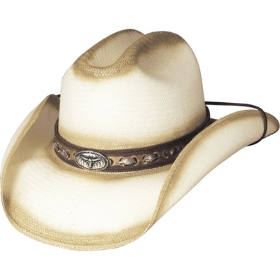 Little Big Horn westernový klobouk z Shantung Panama přírodní