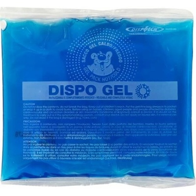 Dispotech Srl DISPO GEL Gélový obklad chladivý/hrejivý 11 x 11 cm