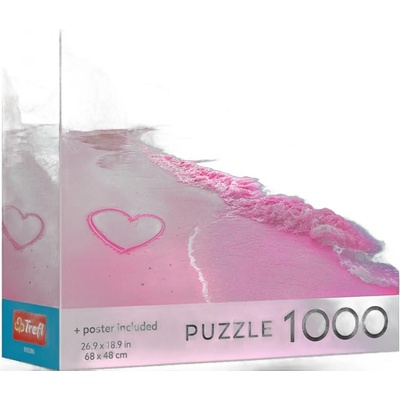 Trefl 1000 USA Collection Ružová pláž