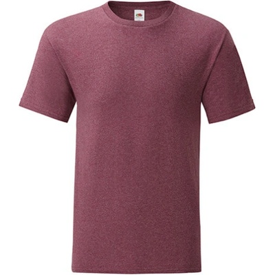 Fruit of the Loom pánské triko 61 430 0 Heather Burgundy