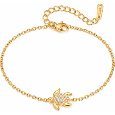Victoria Filippi Stainless Steel Náramek Mořská želva chirurgická ocel NR2379-JDB0211117 Zlatá