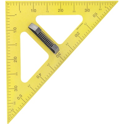 Wissner, Trojuholník na školskú tabuľu 45 stupňov, 60 cm, žltá
