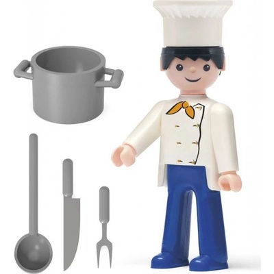 Efko IGRÁČEK Kuchař povolání set figurka kloubová s doplňky