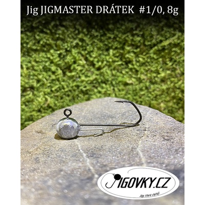 Jigovky.cz Jigové hlavičky Jigmaster Drátek vel.1 8g 5 ks