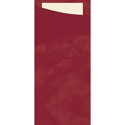 DUNI sacchetto tissue 190x85 mm bordeaux 100 ks