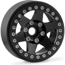 Kavan 1.9'' Hliníkové beadlock disky šestipaprskové pro 1/10 crawler/expedice černé 2 ks