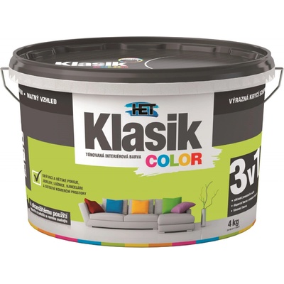 Het Klasik Color - KC 818 grepový 7+1 kg