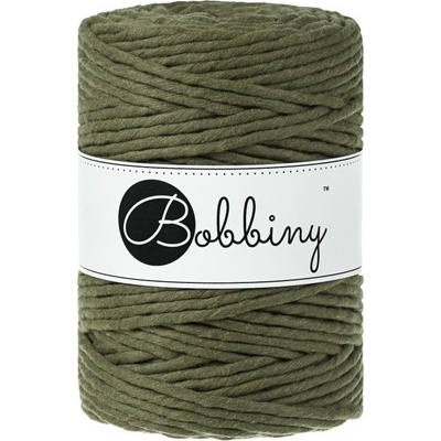 Bobbiny bavlněná šňůra na macramé XXL avocado