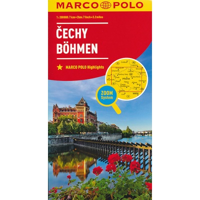 Čechy 1:200T mapa ZoomSystem MD