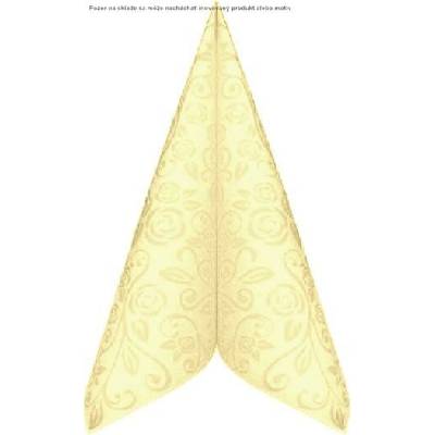 HygSoft Obrúsky Premium krémová s potiskom 40x40cm 50ks