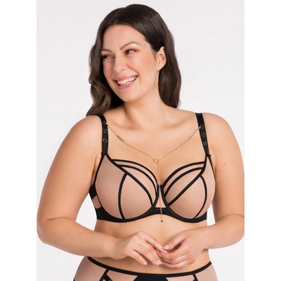 Gorsenia K855 Just Beige nevyztužená podprsenka béžová