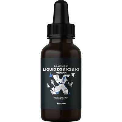 BrainMax KIDS Vegan Liquid D3 & K2 & K1 30 ml