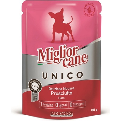 Miglior Unico Adult Mini šunka 80 g