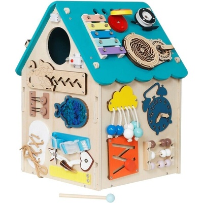 Activity Board Domček LED Montessori Baby Mix