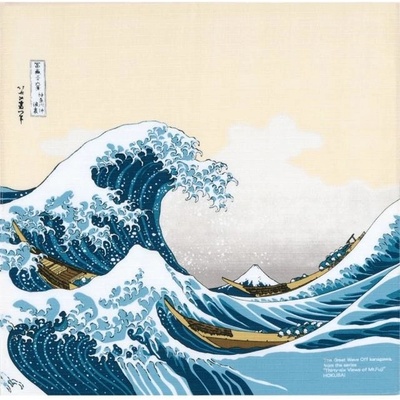 Japonský šátek Furoshiki Great Wave