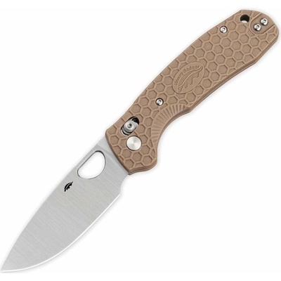 HONEY BADGER KNIVES zavírací CROSSBOLT hladké ostří TAN