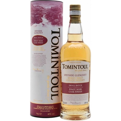 Tomintoul Small Batch & Pinot Noir Cask 40% 0,7 l (tuba)