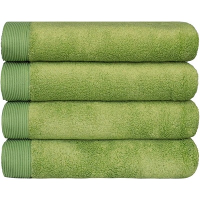 SCANquilt Uterák froté MODAL SOFT zelená 50x100cm