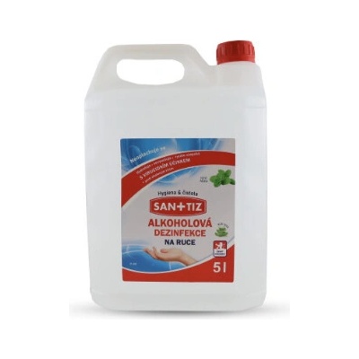 Sanitiz Alkoholová dezinfekce na ruce 5l