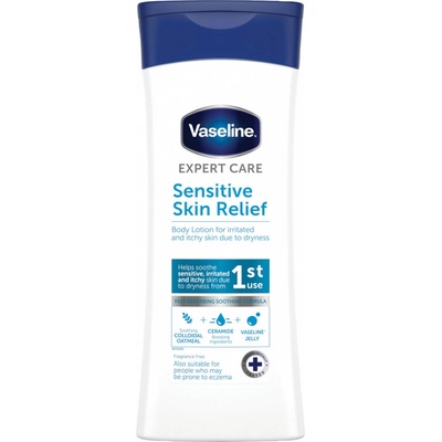 Vaseline telové mlieko Sensitive Skin Relief 400 ml