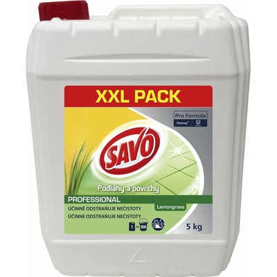 Savo na podlahy a povrchy Lemongrass 5 kg