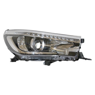 přední světlo HB3+LED (el. ovládané bez motorku) černé P ACI 5488964