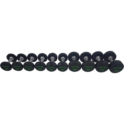 TUNTURI Pro PU Dumbbell 14-32 kg 10 párov