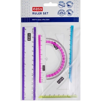 Easy S48530 souprava pravítek 4 ks 20 cm