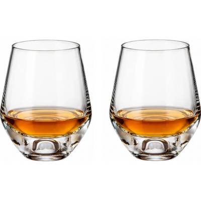 Crystalite Bohemia sklenice na rum a whisky Grus 2 x 350 ml