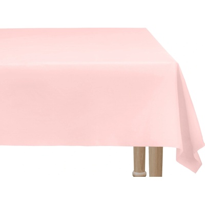 PartyDeco Plastový ubrus růžový světlý 137x183 cm