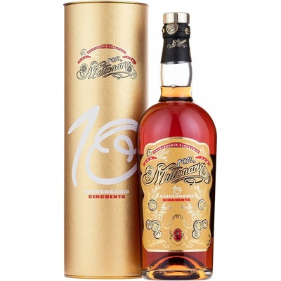 Millonario 10 aniversario Cincuenta peruánský rum 50% 0,7 l (holá láhev)