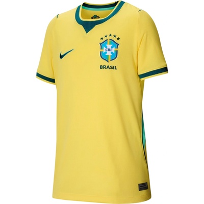 Nike Dri-FIT Brazil Stadium Home 2026 Kids žlutá – Hledejceny.cz