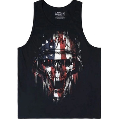 Metal Mulisha tílko PATRIOT 2 černá – Hledejceny.cz