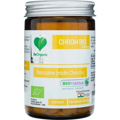 BeOrganic Chrome 100 mcg 100 tabliet