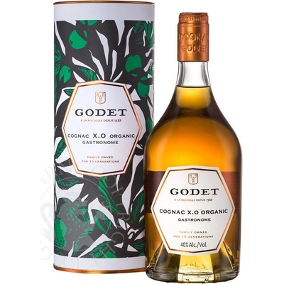 Godet XO Gastronome Organic 40% 0,7 l (tuba)