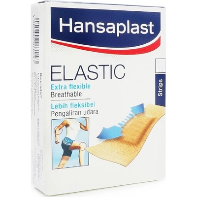Hansaplast ELASTIC Extra flexible náplasť stripy 1 x 20 ks