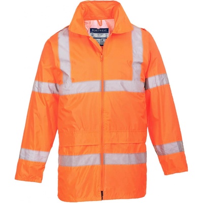 Portwest H440 Hi Vis plášť do dažďa oranžová