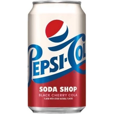 Pepsi Soda Shop sycený nápoj s příchutí černé třešně 12 x 355 ml