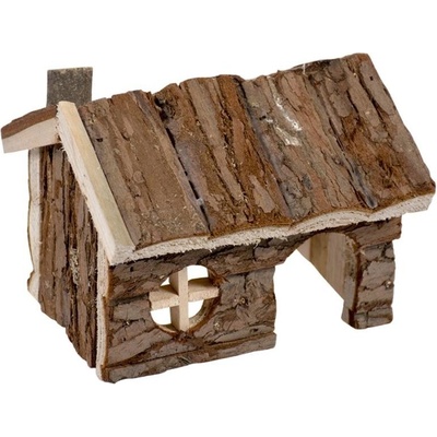 Duvo+ Dřevěný přírodní domek srub 15 x 11 x 12 cm – Hledejceny.cz