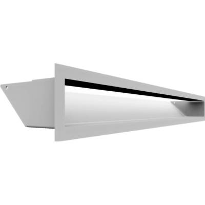 Kratki Mriežka LUFT 90 x 800 mm biela 45S