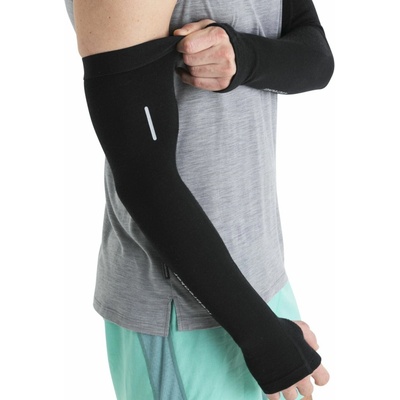 ICEBREAKER Unisex Merino 200 ZoneKnit Arm Sleeves Black