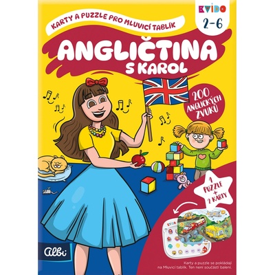 Albi Angličtina s Karol - Karty a puzzle pro Mluvicí tablík 2 - Kvído – Hledejceny.cz