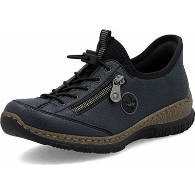 Rieker Dámské polobotky N3267 15 modrá W6