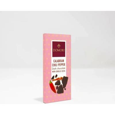 Domori Anthology tmavá čokoláda s kakaom Criollo a čili z Kalábrie 75 g