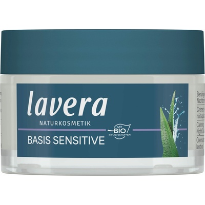 Lavera Basis sensitiv zklidňující noční krém 50 ml – Hledejceny.cz
