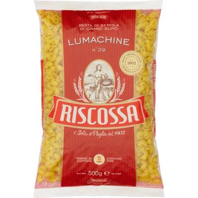 Pastificio Riscossa Lumachine kolínka malá 0,5 kg